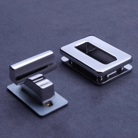 Alloy, square, twist, harp lock